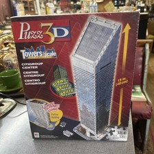 Wrebbit Puzz 3D Puzzle Citigroup Center Tower + Bonus Flatiron Glows in Dark