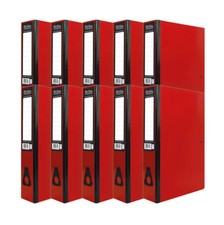 Image of Pukka Brights Box File Foolscap Red (Pack of 10) New + Free 24h Delivery