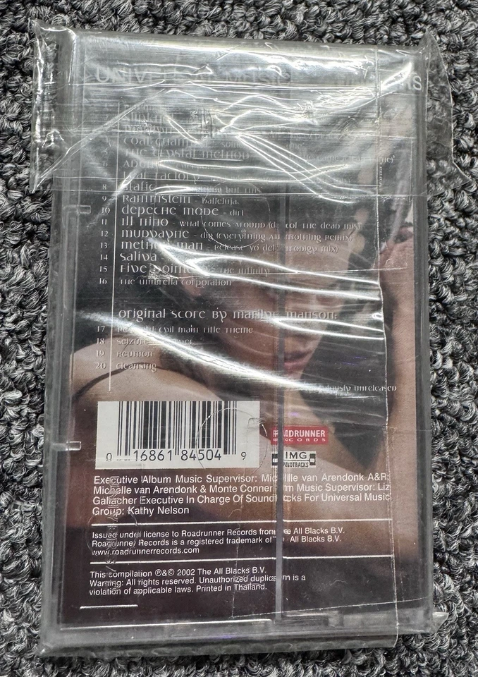 New Music From & Inspired By Resident Evil Original Thailand Cassette Seal - Image 2 of 2