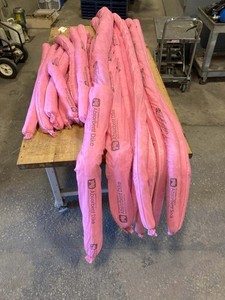 (18) Pig HazMat Chemical Absorbent Dikes Various Sizes , 
