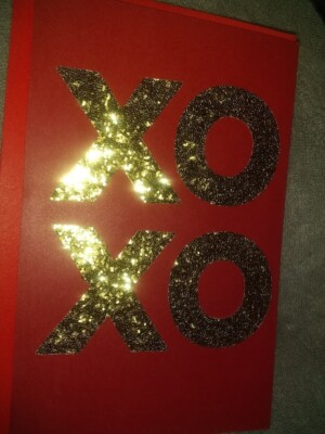 **8.5'' Amer. Greetings Valentine's Card You're So Amazing I'm Lucky You're Mine