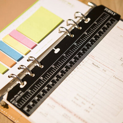 6 Löcher Filofax Locher Hole Punch für Clipbook und Terminplaner A5 22cm*4.5cm