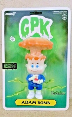 Adam Bomb Garbage Pail Kids Super 7 Action Figure Mint Exclusive Moc mib GPK