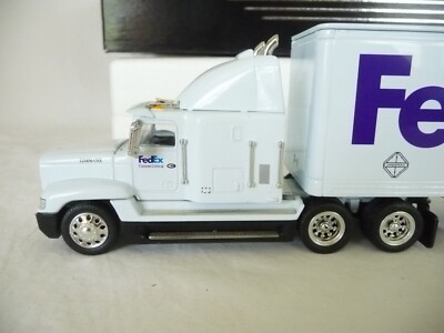Rare Tonkin Replicas Fed Ex Condition Critical Tractor Trailer