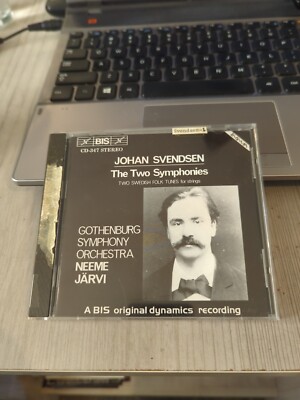 2 JOHAN SVENDSEN CDS - Symphony No 2 - The Two Symphonies - Gothenburg Neeme
