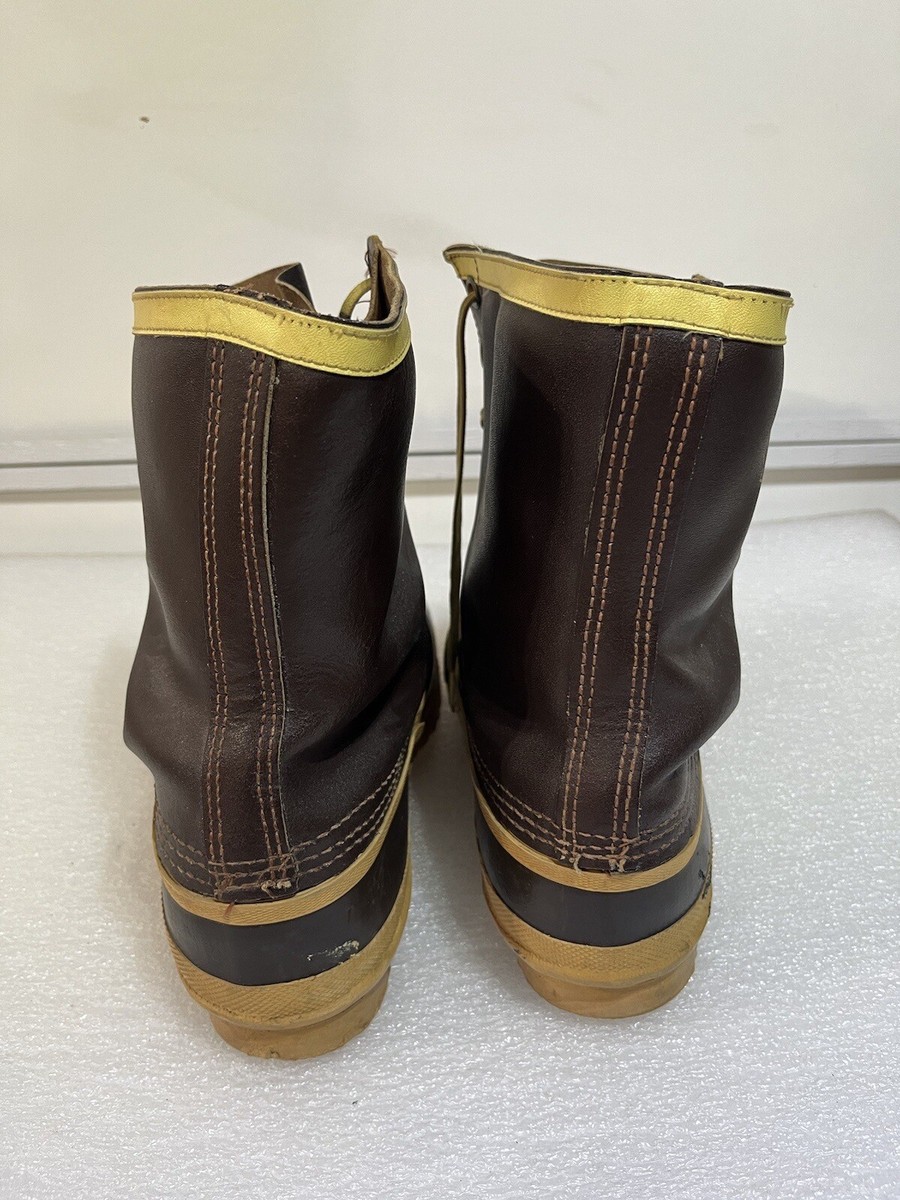 Mens Vtg Sorel Sz 10 Arctic Pac Kaufman Canada Brown Snow  display picture 1