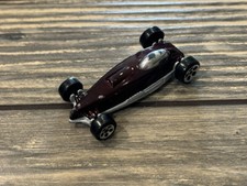 VTG 1999 Hot Wheels for McDonalds Corp Burgandy and Silver Open Wheel Car 104