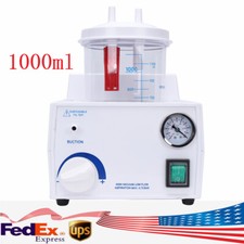 Portable Dental Phlegm Suction Unit Emergency Medical Vacuum Aspirator Machine