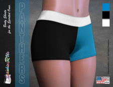 NFL Booty Shorts, Carolina Panthers