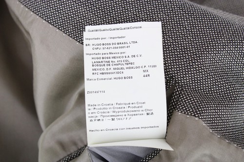 Hugo Boss Black Label Pasollni1 Blazer Men Single Breasted US 44R - Picture 10 of 12