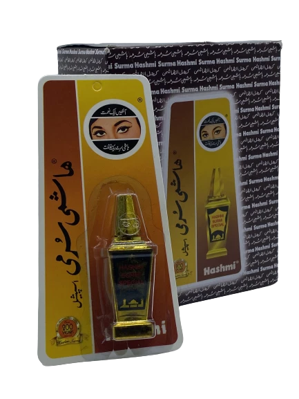 Hashimi Surma Kohl 4,5g Schwarz Kajal Islam Sürme Arabisch Pulver الكحل