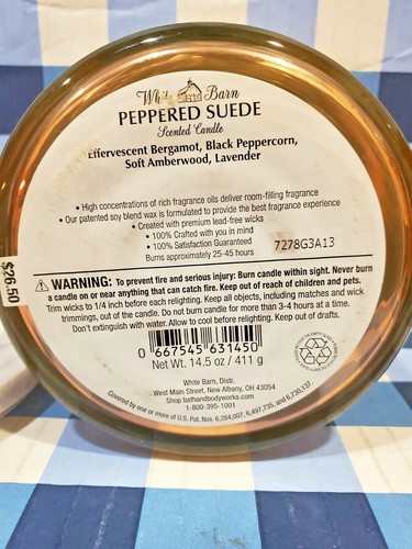 Bath & Body Works White Barn 3 Wick Candle CHOOSE YOUR SCENT! BUY MORE SAVE MORE - Picture 324 of 502