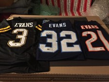 Darrynton Evans Signed App St &Titans & Bears XL Jerseys-Gameday/BAS Witnessed