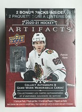 New Sealed 2020-21 Upper Deck UD NHL Hockey ARTIFACTS Series Blaster Box 7 Packs