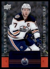 2019-20 Upper Deck Tim Hortons Clear Cut Phenoms Connor McDavid Edmonton Oilers
