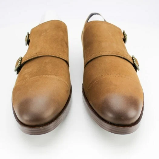 Cole Haan Mens Henry Grand Double Monk Bourbon Size 11.5M NWB