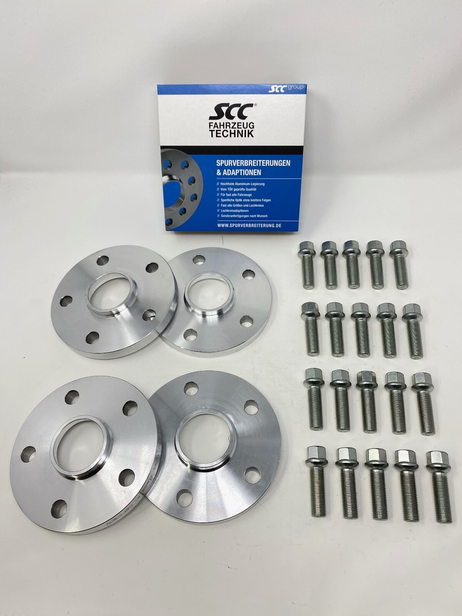 4x 15mm Adapterscheiben 66,6mm auf 57,1mm für Audi auf alte Audi 