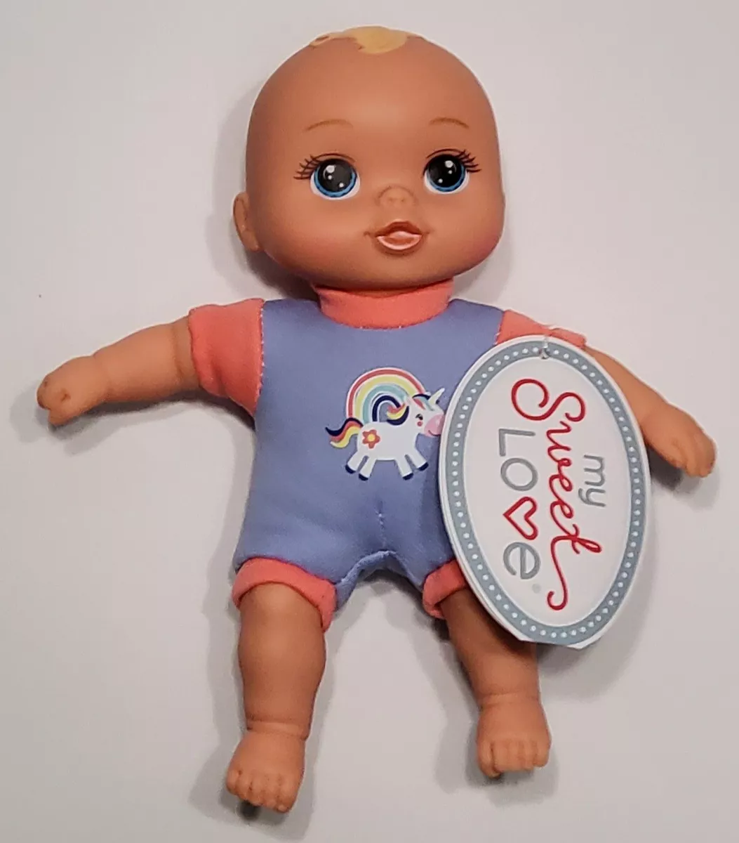 My Sweet Love 8 Mini Soft Body Cuddle Doll Blonde Hair & Blue Eyes Fox  Outfit