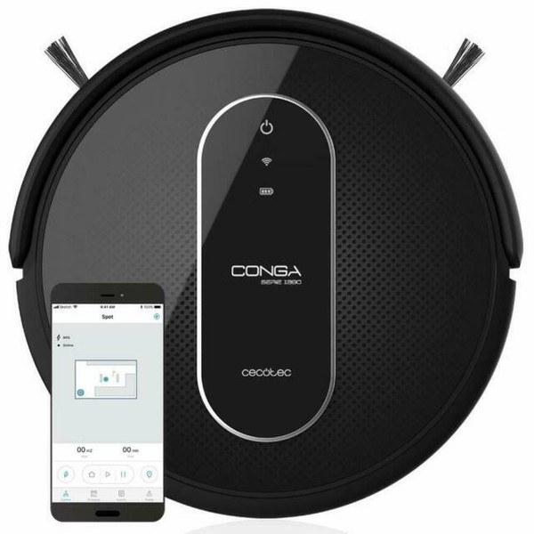 Cecotec 1390 Series Conga Robot Vacuum Cleaner 4 in 1 With Mapping App