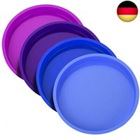 Silikon Kuchenformen Rund Schichtkuchen Backform 20Cm: 8 Zoll Backformen Set Reg