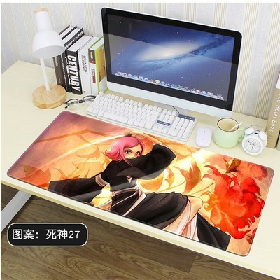 BLEACH Cute Office Mat Desk Keyboard Large Anime Mat Play Mouse Pad 80X30CM #11