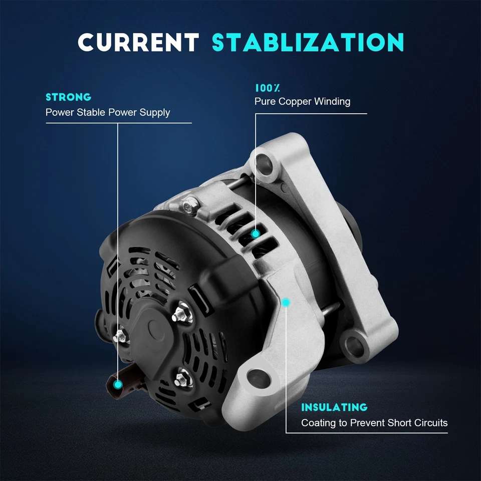 Alternador para Chrysler Town & Country Dodge Grand Caravan 3.3 3.8L 01-07 13871 Foto 4 de 4