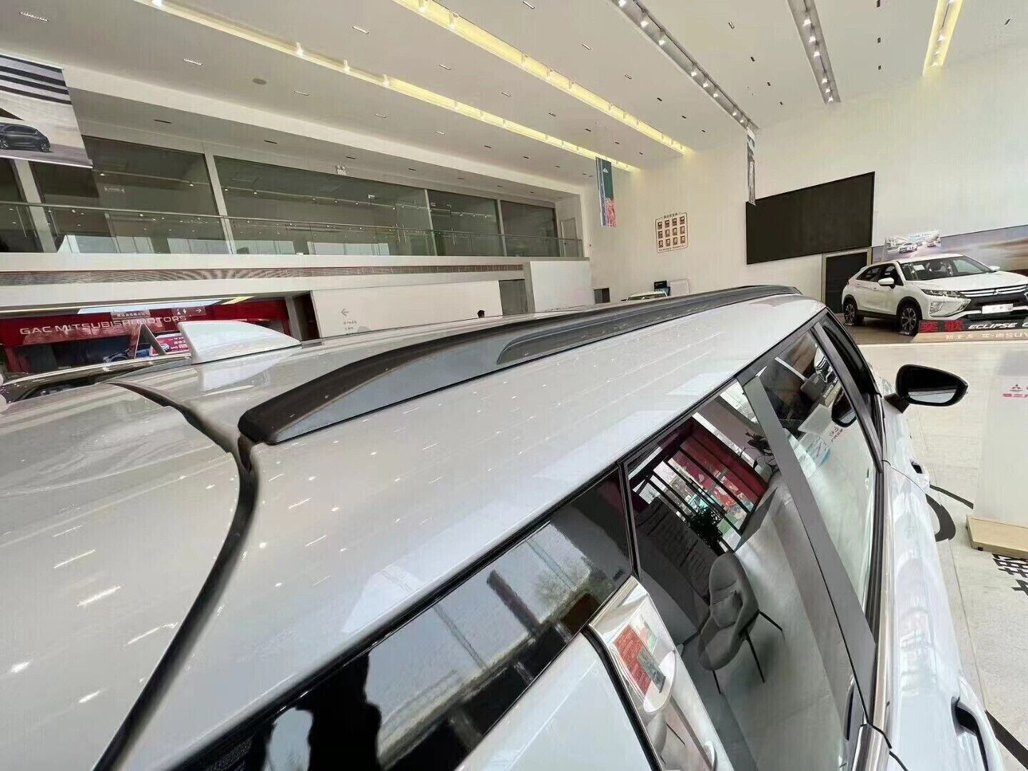 Fit Mitsubishi Outlander 2022 2023 2024 Aluminum Roof Rail Racks Side