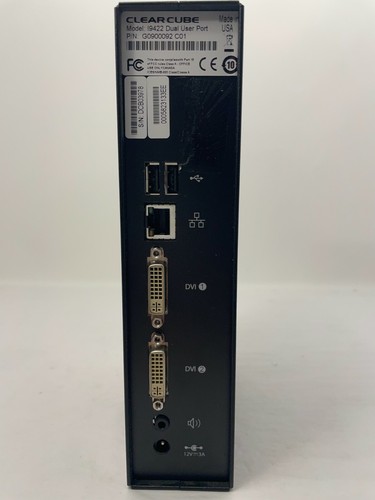 Clearcube CD9722 Dual Display Zero Client G0900284 A01 Power Adapter Cable New - 第 6/11 張圖片