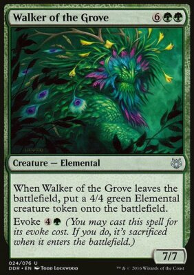 Magic the Gathering MTG Walker of the Grove (24) DD Nissa vs. Ob Nixilis   LP