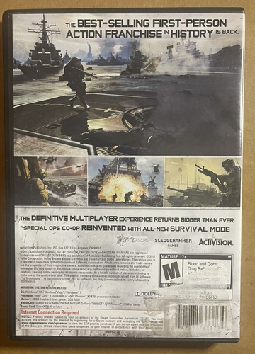 Activision Computer Game Call of Duty - Modern Warfare 3 - Picture 2 of 5
