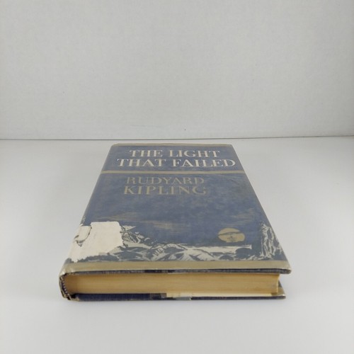 The Light That Failed Rudyard Kipling Doubleday HCDJ Ex-Library - Foto 3 di 15