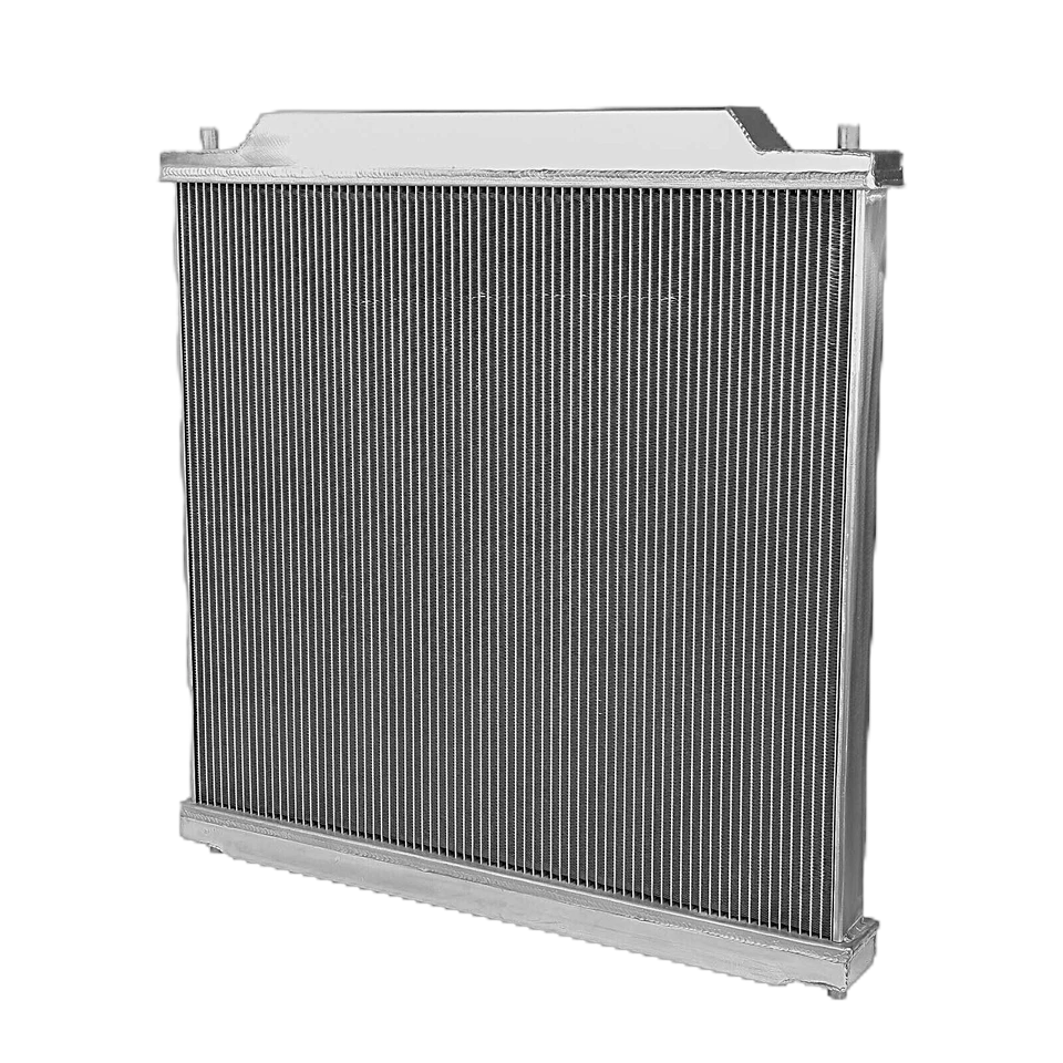 Radiador de aluminio de 2 filas para Ford Excursion F250 F350 F450 F550 Ford 1999-2005 Foto 3 de 4