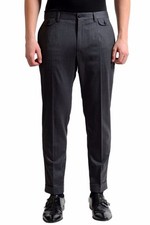 NEW Dolce & Gabbana Men's Wool Gray Green Dress Pants US 30 / Retail $1125