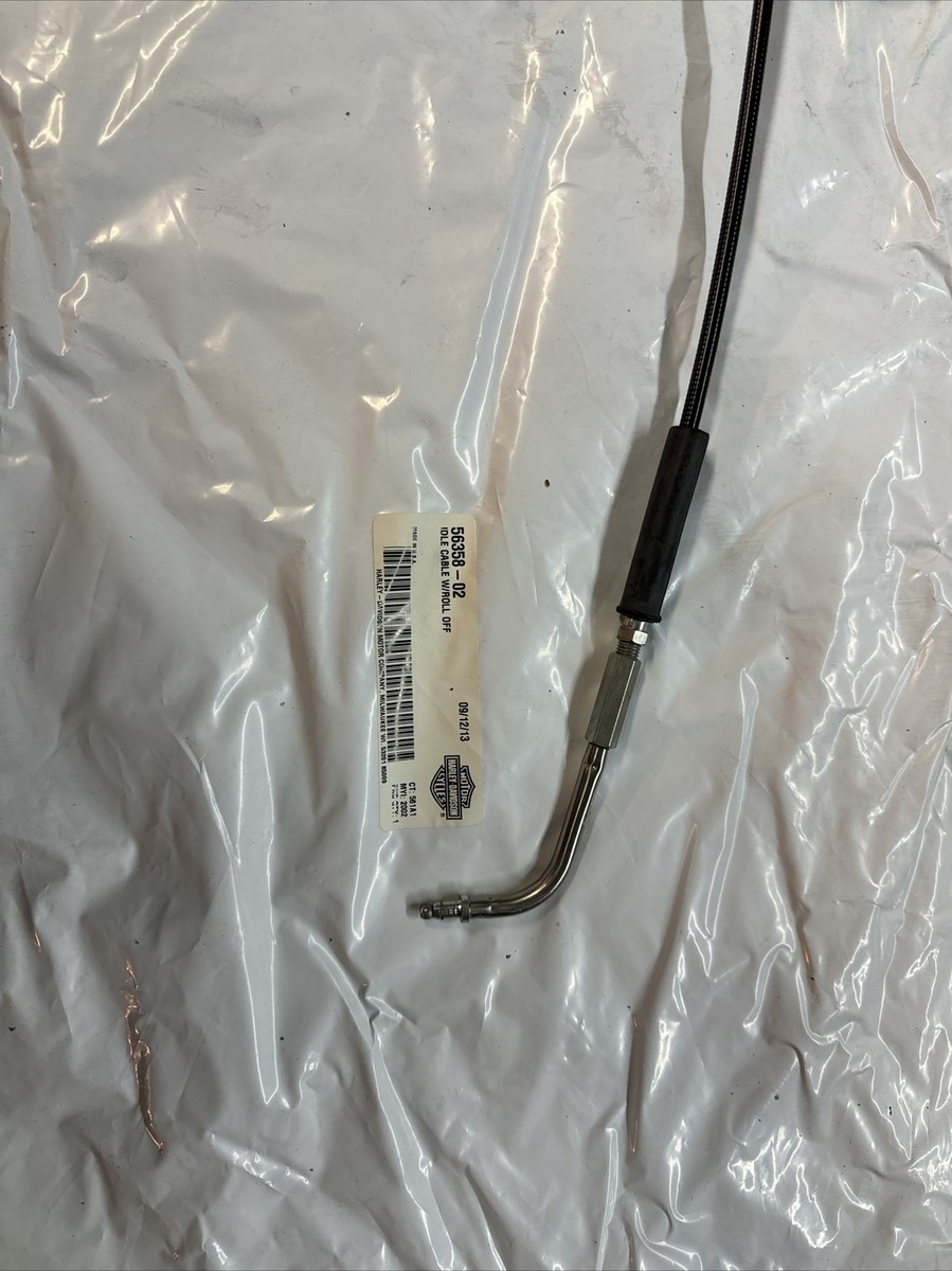 OEM NEW Harley Davidson Idle Cable With roll off for Cruise