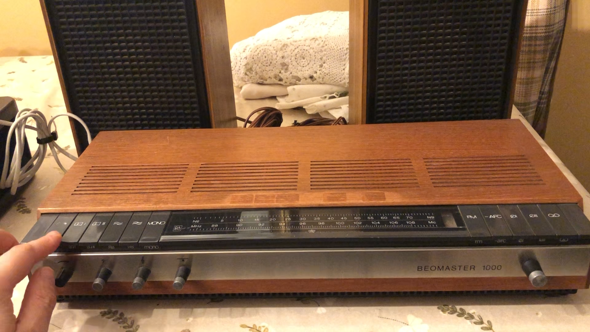Vintage B & O BeoMaster 1000 Stereo Receiver - Bang Vintage B & O BeoMaster 1000 Stereo Receiver - Bang
