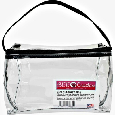 Bee Creative Clear Storage Bag Holds 72 Spectrum Noir Copic Alcohol Marker Trays