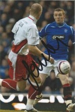RANGERS, SHEFFIELD UNITED & SCOTLAND: JOHN FLECK SIGNED 6x4 ACTION PHOTO + COA