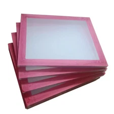 20" x 24" Aluminum Frame with 160 White Mesh Silk Screen Printing Screens 6pcs