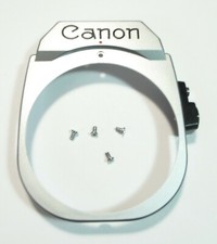 Genuine CANON AE-1 Front Name Plate Cover ASSY w/ 4 Screws Repair Parts