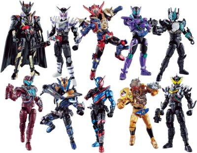 Bandai Skills Kamen Rider Build Build1-12+Action Guardians Action Enemies A