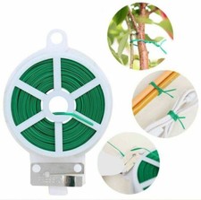 @  Garden Twist Tie Dispenser Reels Coated Wire + Cutter attached   @