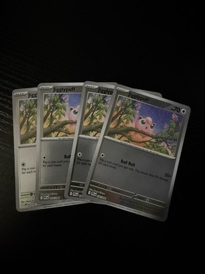 4 x 076/094 Jigglypuff : (Reverse Holo) Karte : Phantasmal Flames : Pokemon TCG