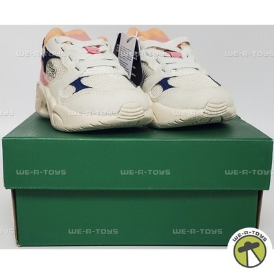 Lacoste Big Kids Girls' Lerond Sneaker Ortholite White/Pink Size 4.5 Standard