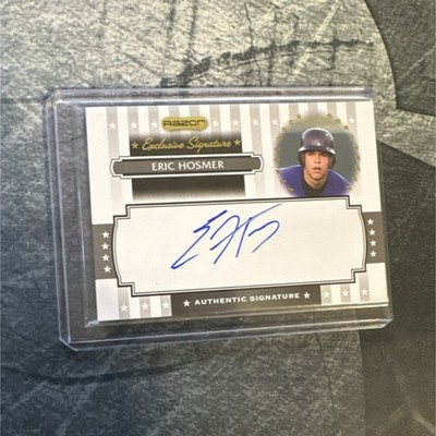 Razor 2008 Signature Series Eric Hosmer #ES-3 Autograph Insert Royals Baseball