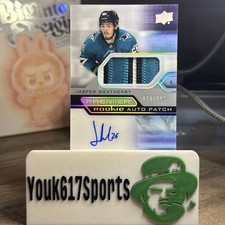 JASPER WEATHERBY - 2021 Upper Deck Premier Rookie Auto Patch #AR-JW, /249
