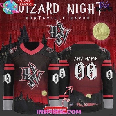 Personalized Huntsville Havoc WiZard Night 2025 Hockey Shirt 