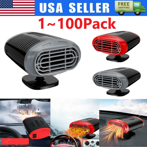 150W Heater Portable Heating Cooling Fan Defroster Demister Car Truck 12V LOT