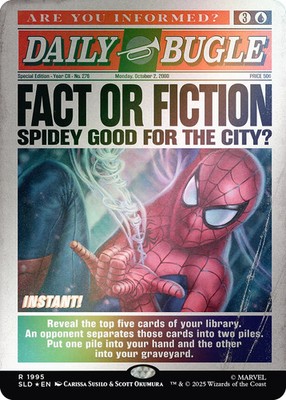 MTG Secret Lair x Marvel's Spider-Man: Daily Bugle Breaking News