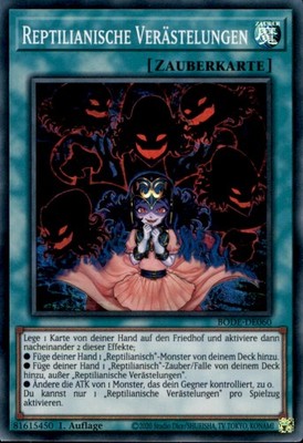 Yugioh BODE-DE060 - Reptilianische Verästelungen - 1. Auflage