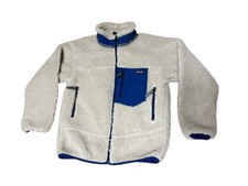 Patagonia Kids' Retro-X Jacket Full Zip Beige Size M10 STY65625